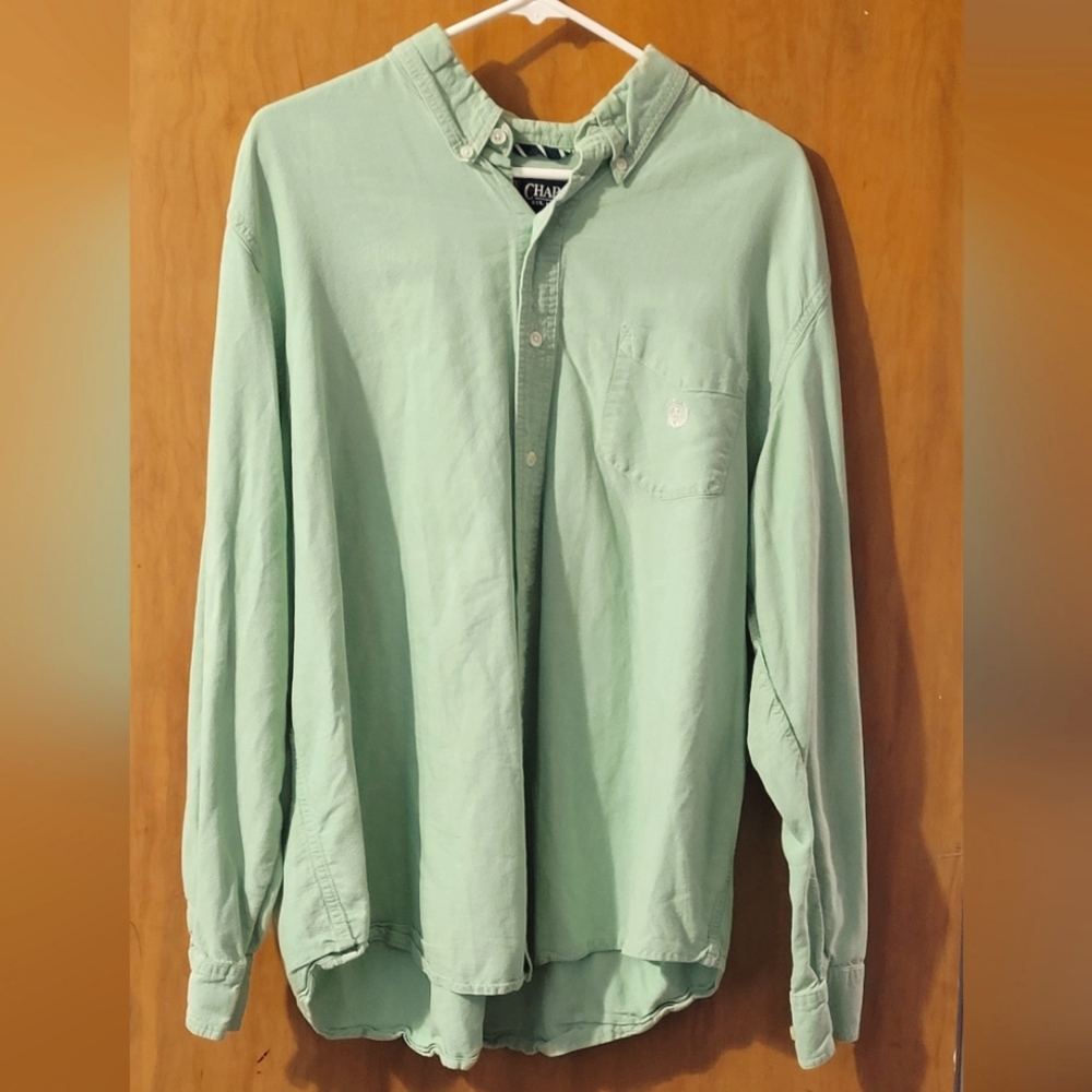 Vintage long-sleeved button-up